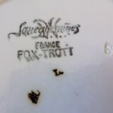 7 Sarreguemines dessert plates model Fox Trott 2106188