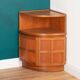 Retro Teak 1960s Nathan Corner Cabinet, Lamp Table, Bar