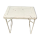 Table d’appoint pliante en fer