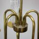 Mid-Century Brass Chandelier, 1970s, Czechoslovakia