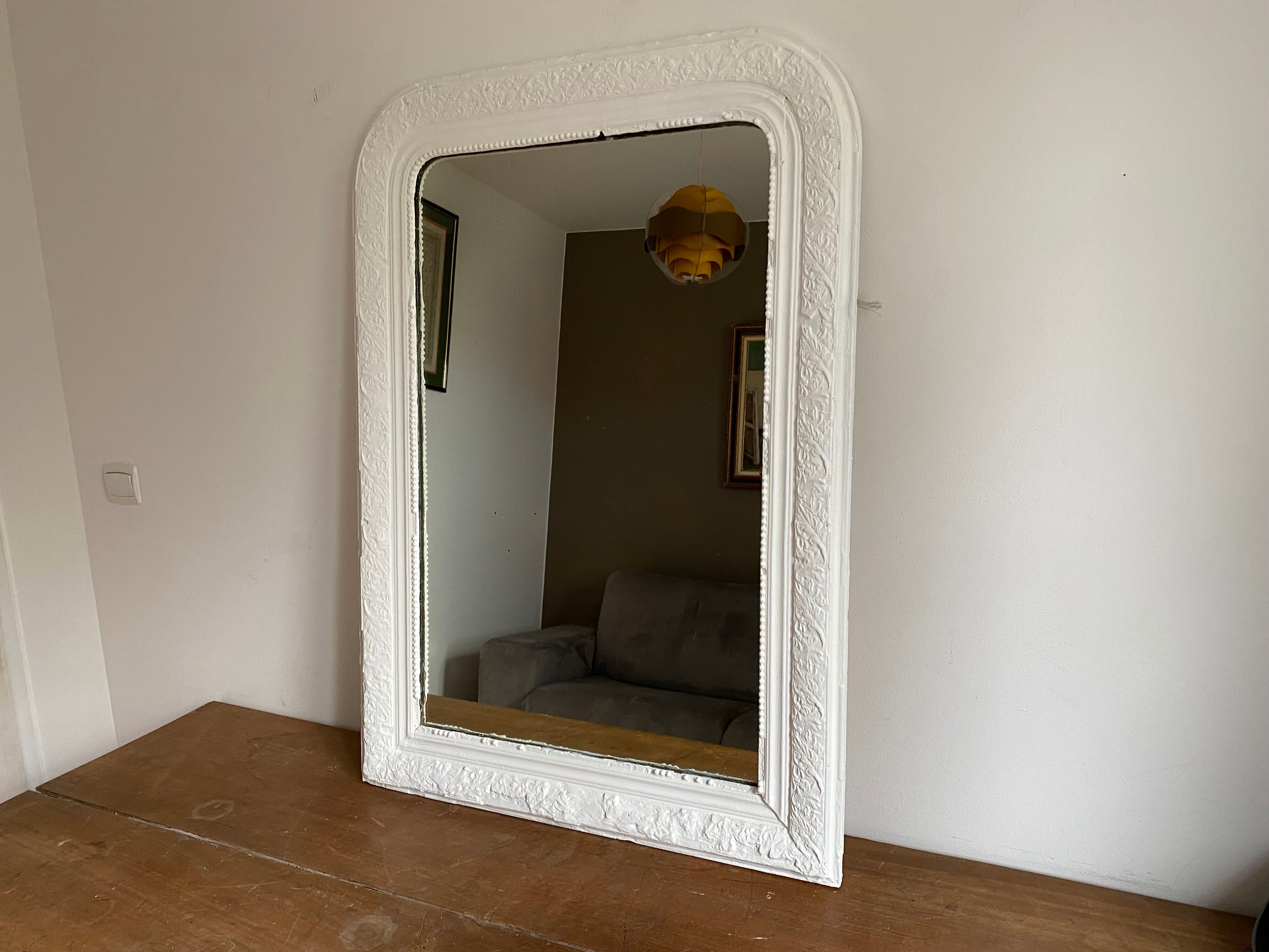 Miroir Louis Philippe at the end of the 19th century. 72x54.