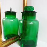 Large old pharmacy jar