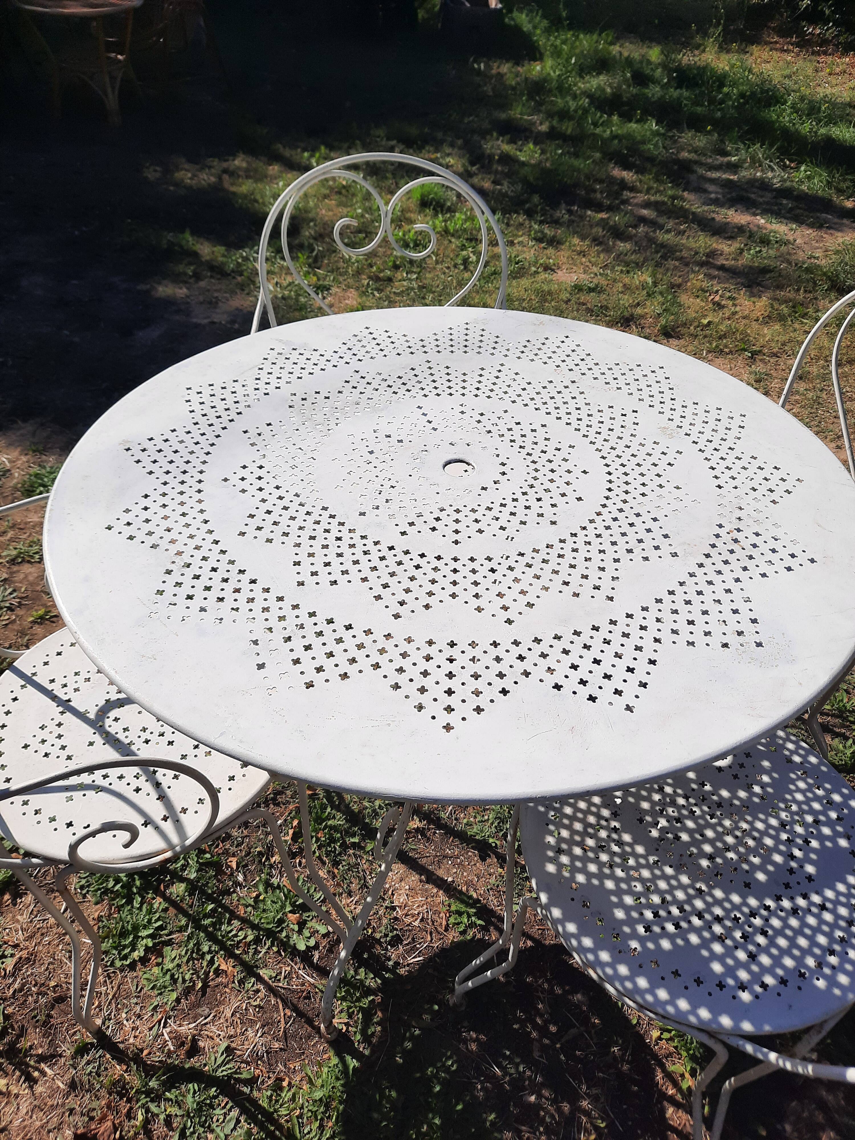 Vintage Fermob garden furniture