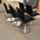 5 swivel chairs around 1970 series