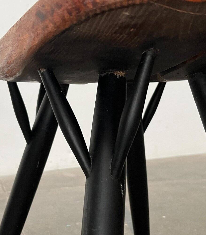 Pirkka stool mid-century by Ilmari Tapiovaara for Laukaan Puu