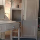 Asymmetrical Art Deco period wardrobe