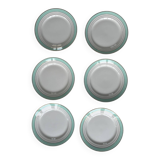 6 assiettes â dessert Lunéville