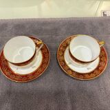 Cups and saucers