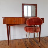 Teak vintage hairdresser