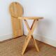 Tabouret pliant modèle "suzy" design Adrian Reed