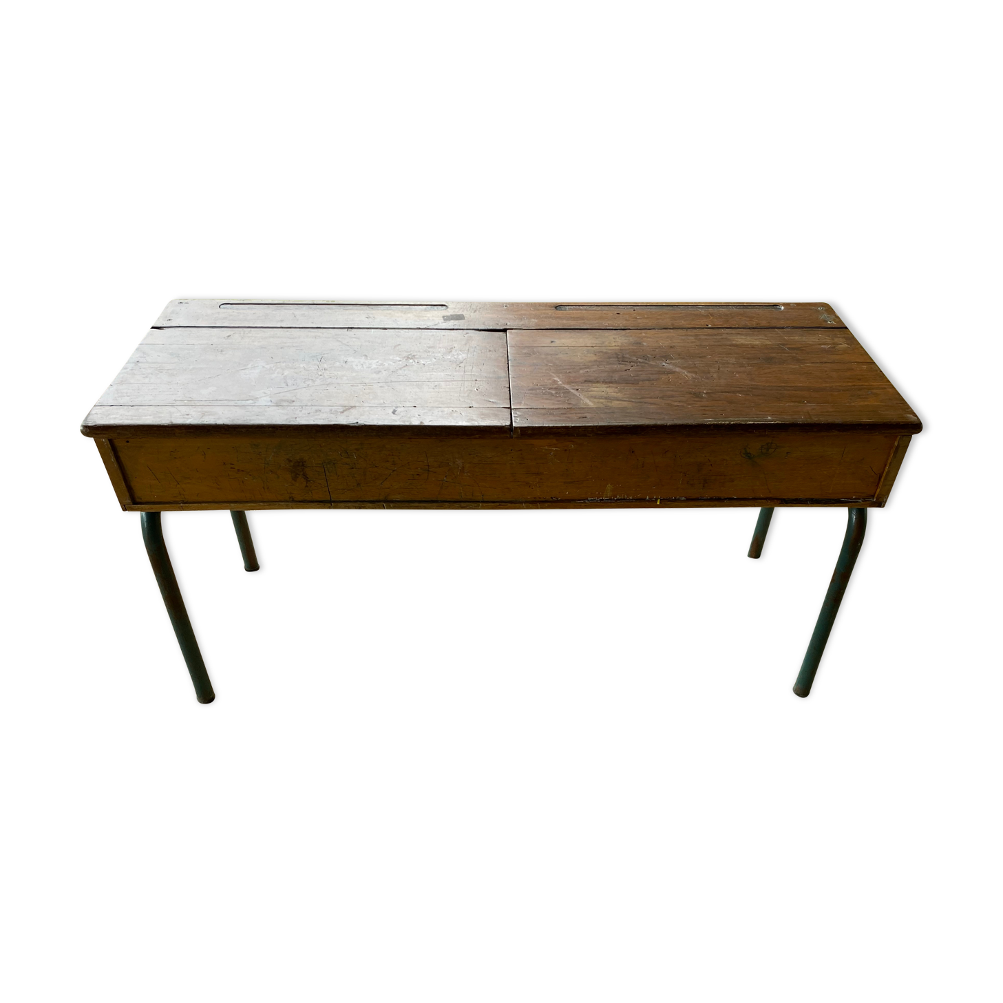 Double desk school desk Stella - French manufacturing (Tarn)
