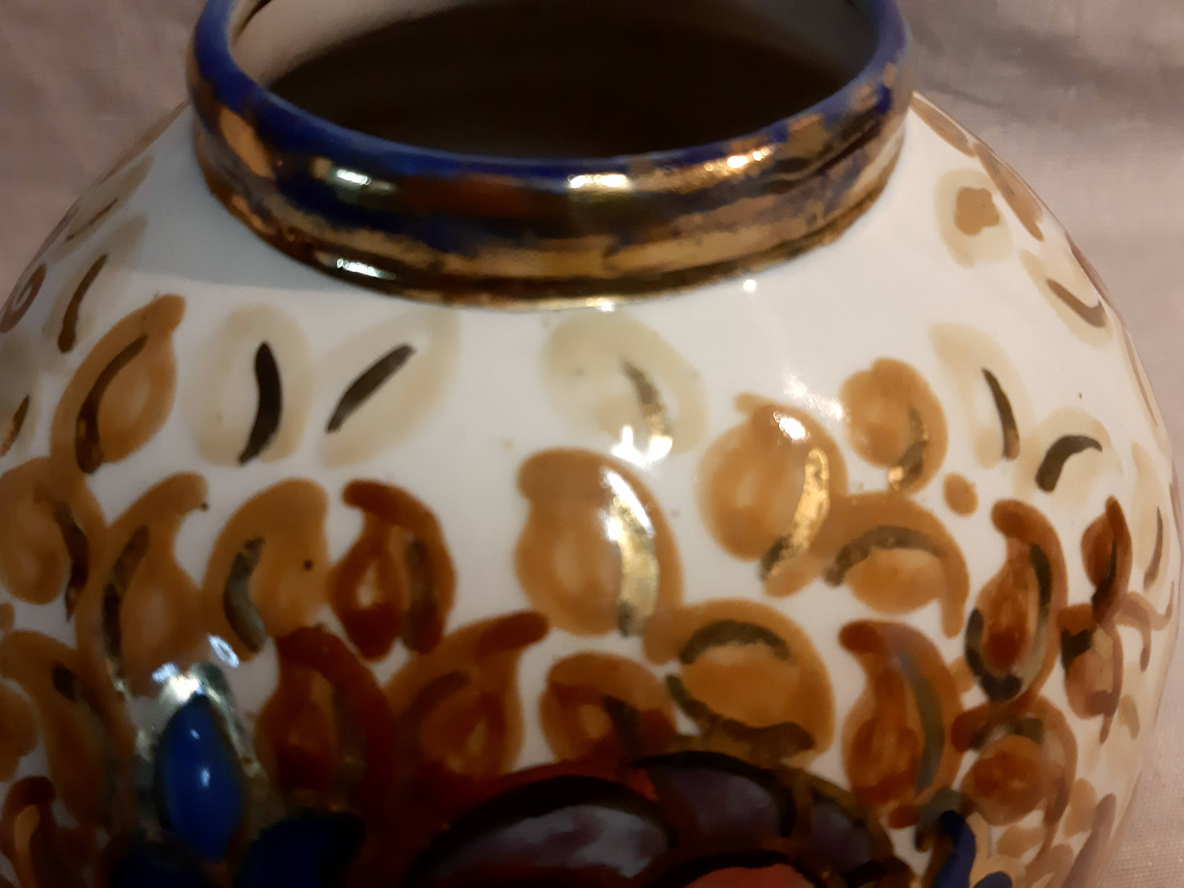 Ball vase Art Deco Alpho