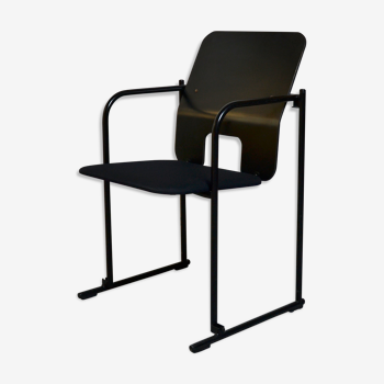 AVARTE "full Black" chair by Yrjo Kukkapuro