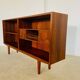 Vintage Danish mid-century retro rosewood bookcase 1960s