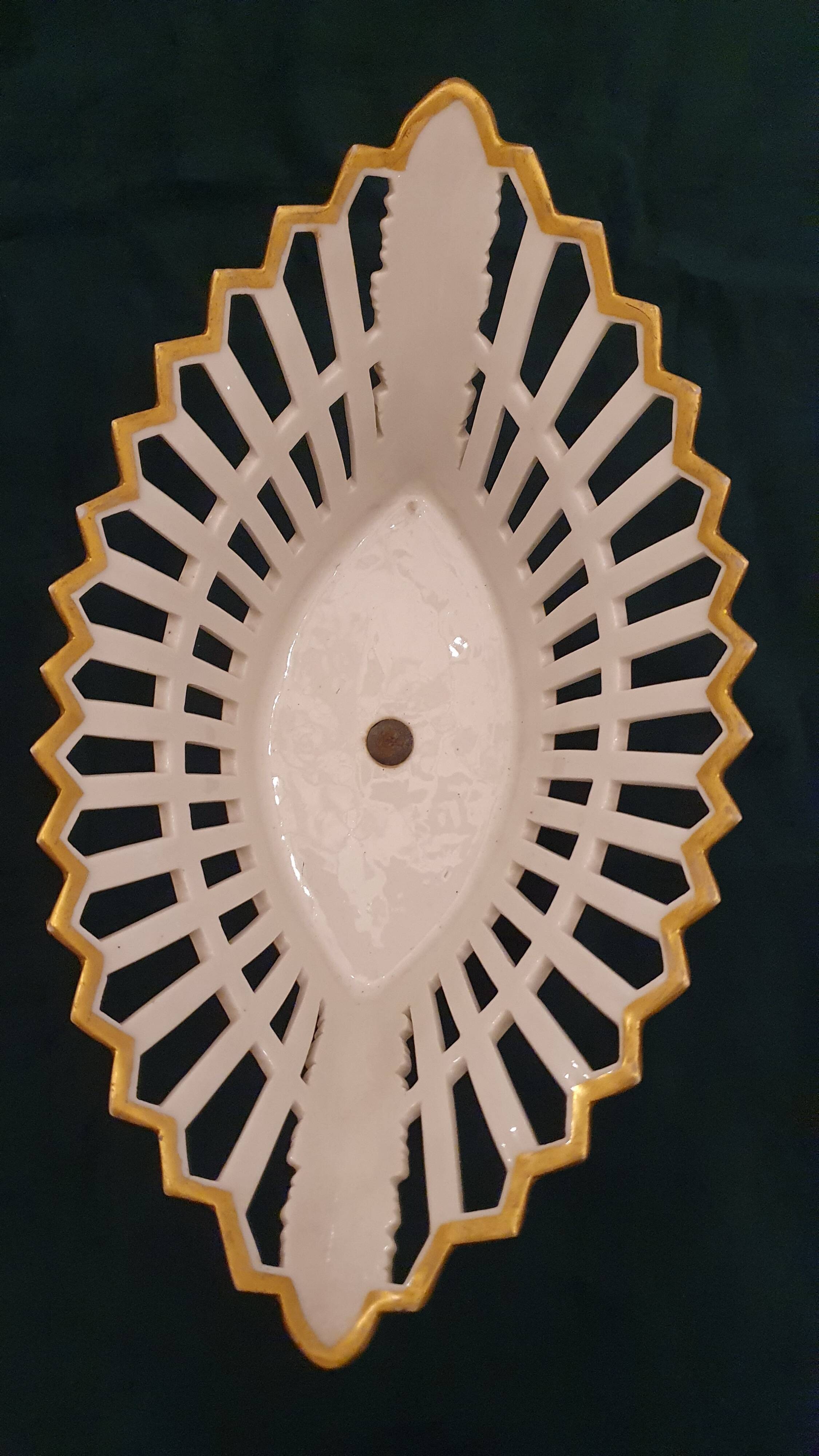 Large footed bowl in 19th century Empire style