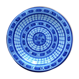 Ceramic plate robert picault vallauris vintage 50s - 24 cm