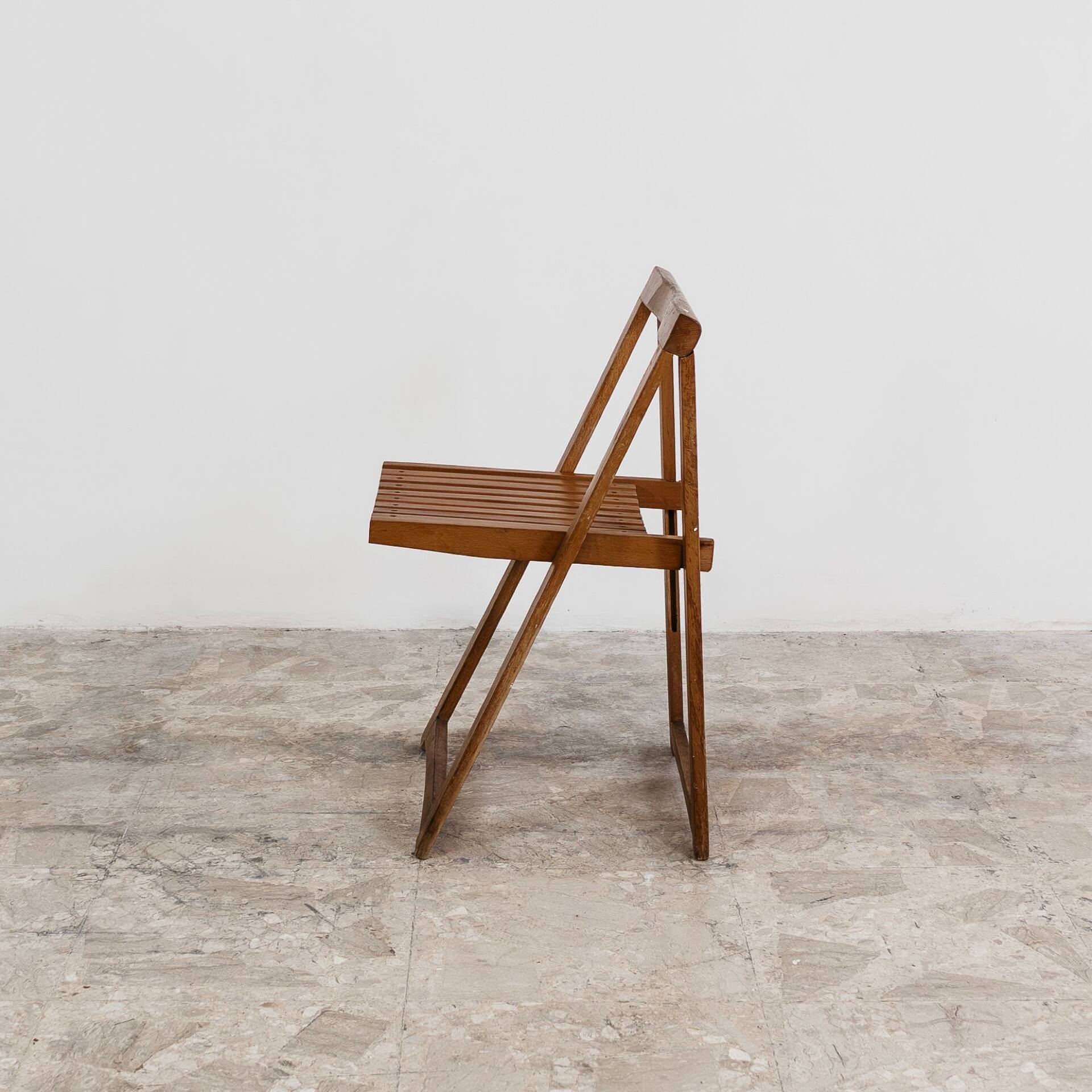 Aldo Jacober Per Alberto Bazzani 4 Sedie Mod. Trieste Anni ‘60 Design