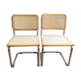 Duo de chaises Cesca B32 de Marcel Breuer