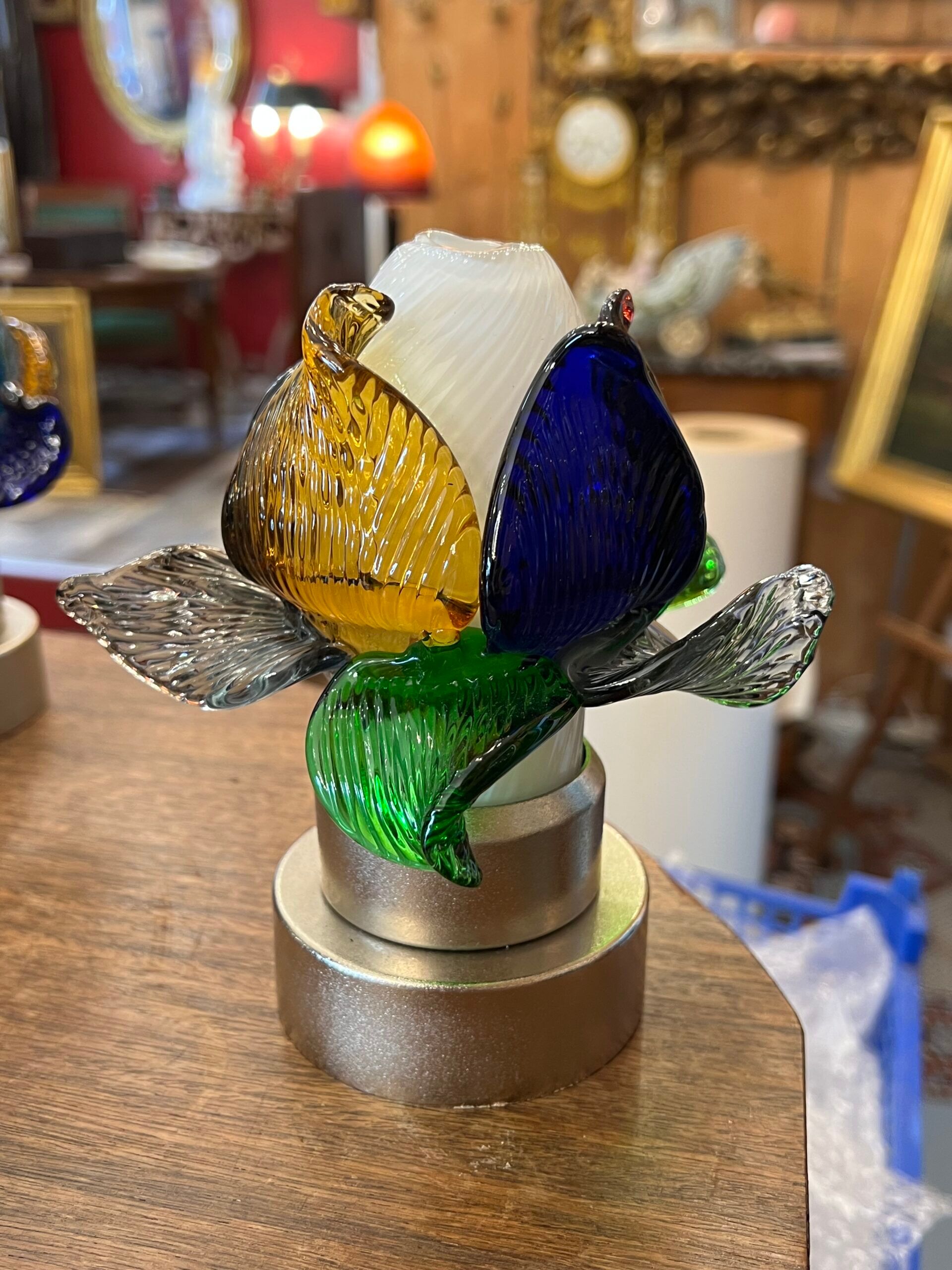 Rare series of 5 Murano Borek Sipek (1949-2016) flower-shaped sconces