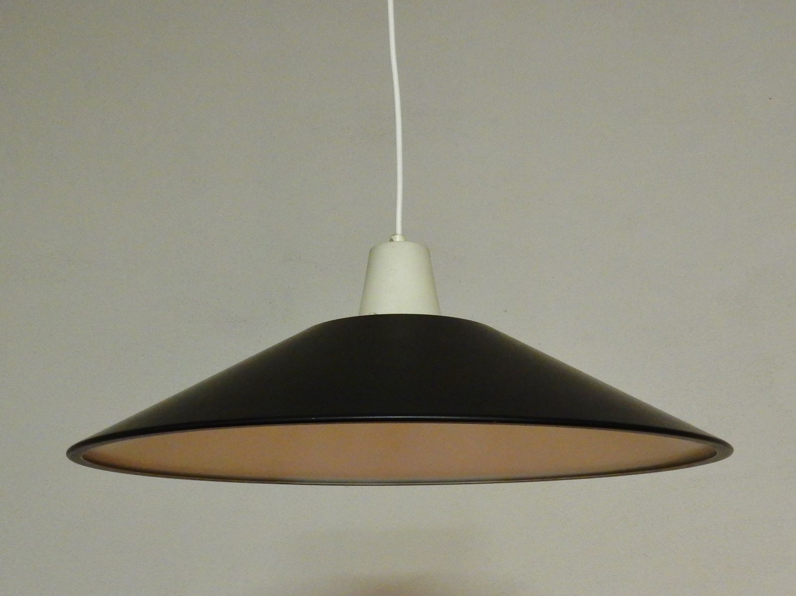 Black and white mid-century suspension 1950s