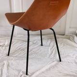 Pair of chairs Amsterdam by Pierre Guariche, recent "House of the World" reissue