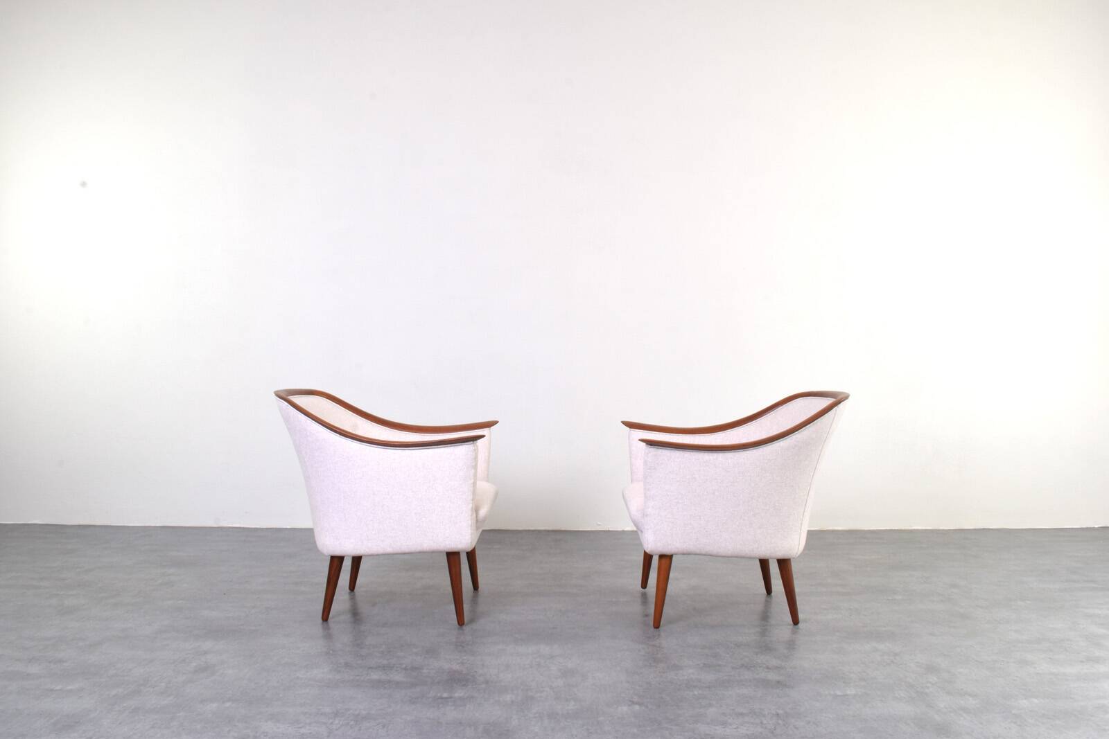 Teak Armchairs by Fredrik Kayser for Vatne Lenestolfabrikk, 1960s, Set of 2
