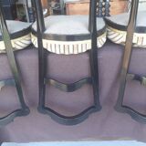 Lot de 3 chaises anciennes style Napoléon III