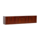 Rosewood wall mounted floating sideboard / TV cabinet / bookcase wall system unit, 1960s
