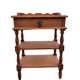 Vintage oak side/bedside table