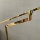 Vintage brass counterweight floor lamp