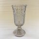 Moulded glass vase