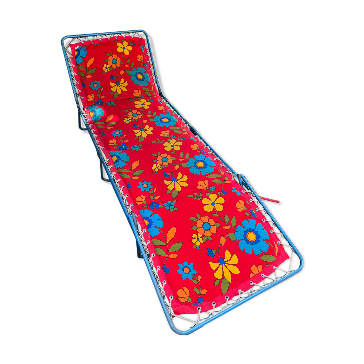 Bain de soleil à fleurs