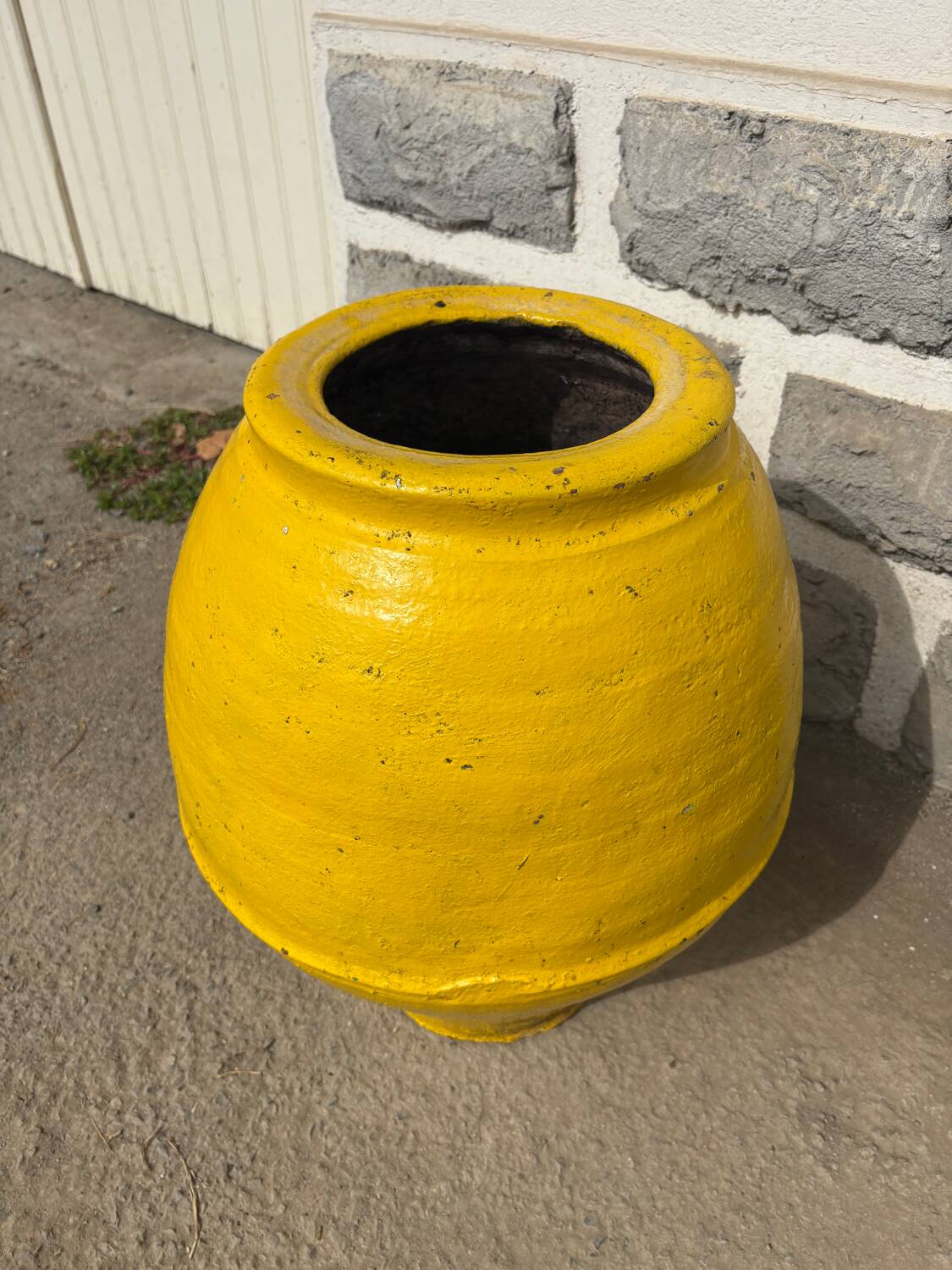 Spanish terracotta pottery jar