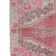 Tapis vintage turc de Oushak, tissé à la main 119x231 cm
