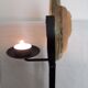 Elephant candle holder sculpture