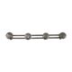 Old chrome coat rack