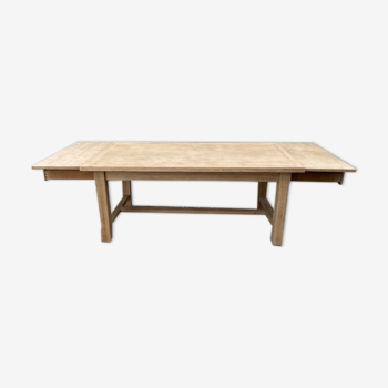 Sanded farm table extensions 260 cm