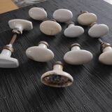 Porcelain handles - Set of 4
