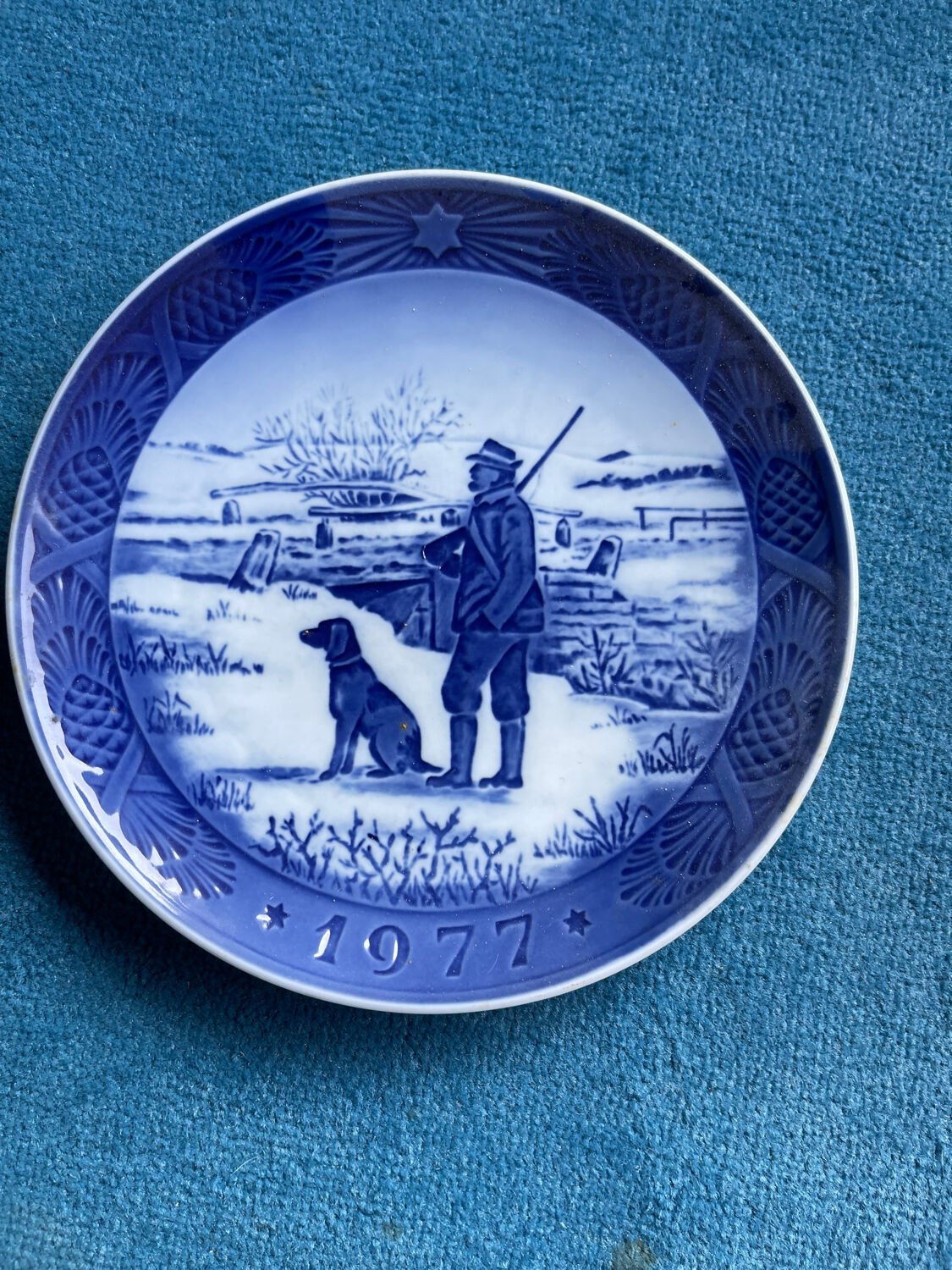 Wall plates Christmas Denmark Royal Copenhagen years 72-87
