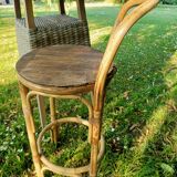 Bamboo bar stool