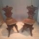 Pair of stool chairs