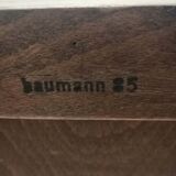 Fauteuil éventail Baumann, années 50