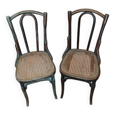 2 Chaises bistrot début XX ème