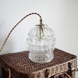 Baladeuse en verre ciselé
