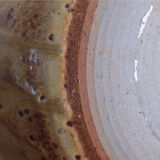 Sandstone teapot with rattan handle