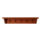 Wall coat rack