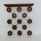Vintage Scandinavianteak and Metal Coat Rack, 1960s