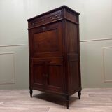 Mahogany Secretary Louis XVI XIII Eme Century