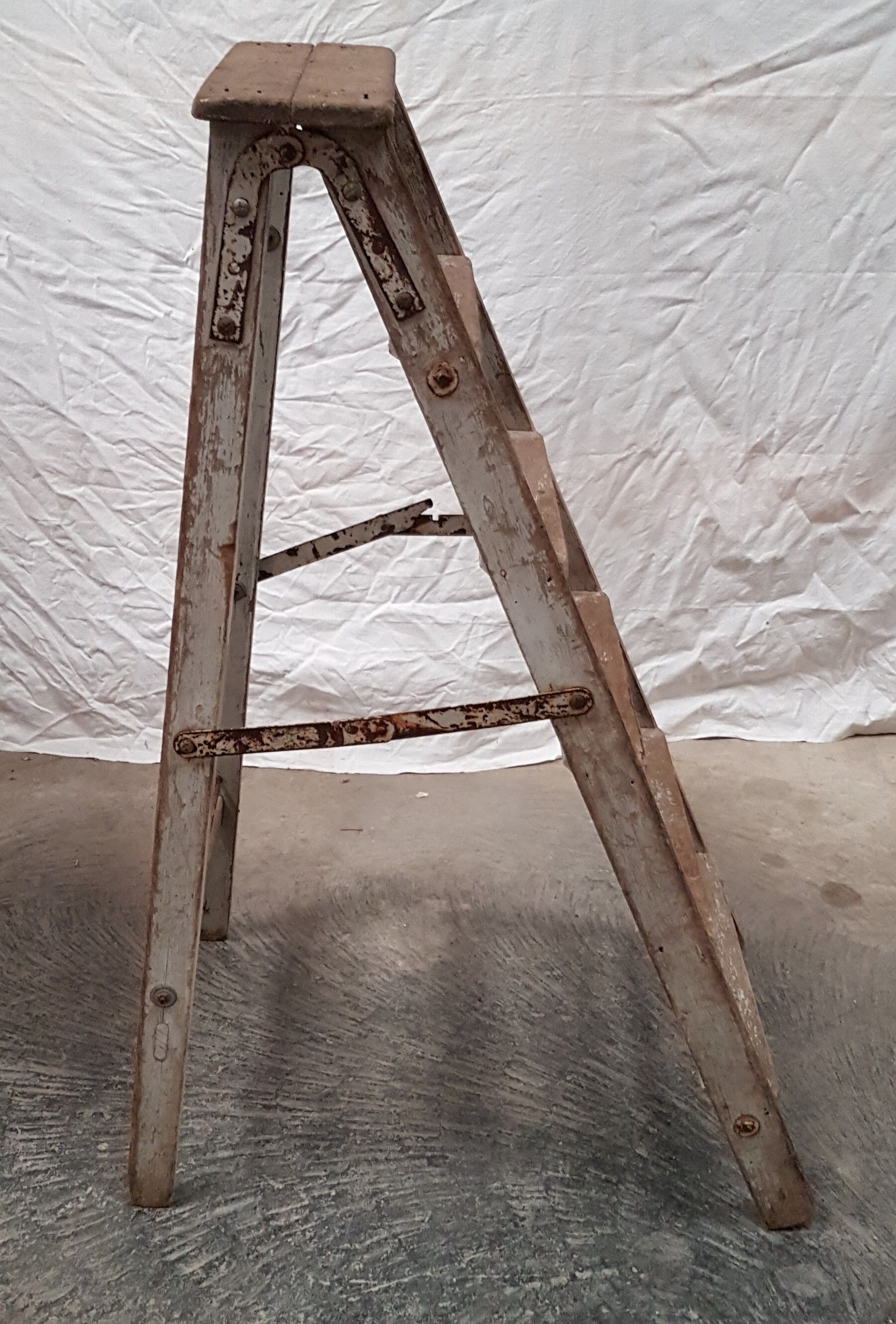 Escabeau de peintre en bois, pliante