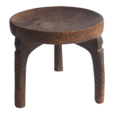 Wa-Hehe tribal carved tripod stool, Tanzania 1950s